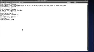 How to use uname command in linux [upl. by Eelatsyrc]