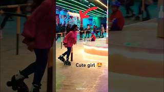 New girl Skater skating video 🥰🥰🩷🛼🛹 rollerskating shortvideo skating skatingreaction [upl. by Enineg]