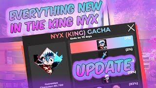 Everything new in the KING NYX event ANIME DIMENSIONS [upl. by Ardnalak]