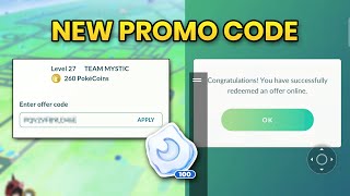 Pokemon Go New Promo Code  Pokemon Go Free Lunar Energy Promo Code  Pokemon Go New Update [upl. by Rehotsirhc637]