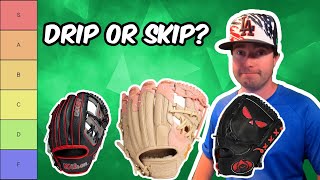 Rating Baseball Gloves by Drip  Gear Tier List [upl. by Eninahpets]