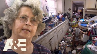 Hoarders Tempers RAGE When Hoarder is Confronted With Reality  AampE [upl. by Nagn]