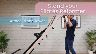 How to safely stand your Pilates Reformer [upl. by Appilihp824]