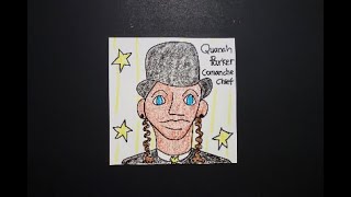 Lets Draw Quanah Parker Comanche Chief [upl. by Gile]