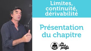 Limites continuité dérivabilité  présentation  Maths  MPSI 1ère année  Les Bons Profs [upl. by Dunston]