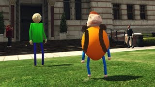 PRIMER DÍA DE CLASES DEL NIÑO BULLY EN LA ESCUELA DE BALDI  GTA 5 Mods  DeGoBooM [upl. by Adniralc608]