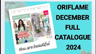 Oriflame December Full Catalogue 2024preview [upl. by Saville647]