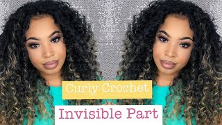 Curly Crochet Using Trendy Tresses  Slaybyciara [upl. by Courcy544]