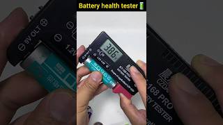 Battery tester gadget electronics coolgadgets batterytesting [upl. by Effy799]