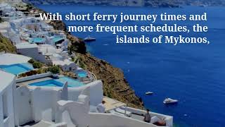 Guide To Greek Island Hopping In The Cyclades [upl. by Zurek841]