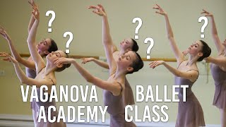 Vaganova Academy Ballet Class Mystery  Guess WHO is WHO [upl. by Nnitsuj758]