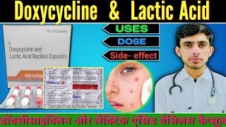 doxycycline amp lactic acid bacillus capsule uses  doxycycline capsule ip 100mg  doxycycline capsule [upl. by Intisar107]