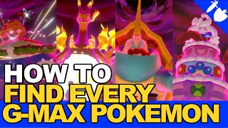 How to Find EVERY GIGANTAMAX Raid Den Location  Full Guide for Pokemon Sword and Shield [upl. by Alhahs]