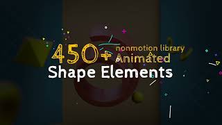 Shape Elements Pack  Extension 450 Elements [upl. by Aicilev597]