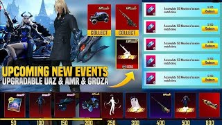 😱New Mythic Characters  Upgrade Groza amp AMR  Upgraded Glacier UAZ 35 Bonus Pass amp Prize Path [upl. by Eelarbed]