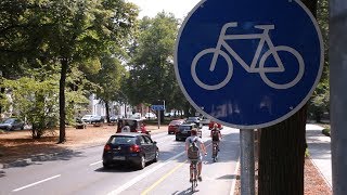 Neuer Radweg in Osnabrück am HegerTorWall eröffnet [upl. by Edahc]