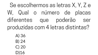 QUESTÃO DE ANÁLISE COMBINATÓRIA QUASE NINGUÉM SABE RESOLVER  Você Consegue [upl. by Ossy46]