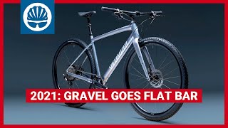 Gravel Goes Flat Bar  New 2021 Specialized Diverge [upl. by Anirtep581]