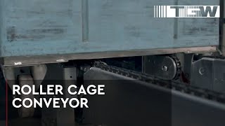 Roller Cage Conveyors  TGW [upl. by Ruff23]