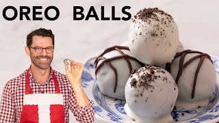 EASY Oreo Balls Recipe [upl. by Harri930]