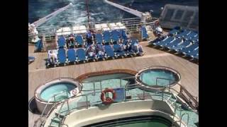 Onboard and inside the QE2 including inside a cabin GREAT MEMORIES [upl. by Yecats616]