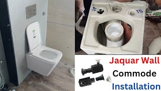 Jaquar Allen Key Wall Hanging Commode Fitting  Jaquar Blind Installation Wc New Advance Bush [upl. by Heim]