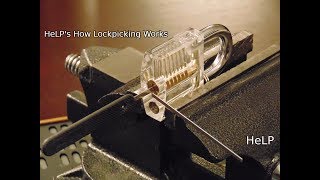 30 Closeup On How Lock Picking Works [upl. by Earla]