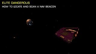 Elite Dangerous Tutorial  How to scan a Nav Beacon [upl. by Trella]