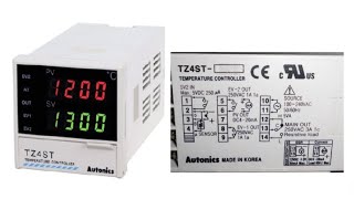 TZ4ST Autonics temperature controller Parameter settings and alarm settings [upl. by Alamac]