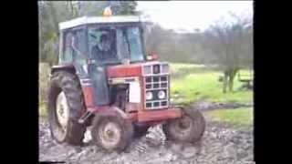 Classic Tractors Working on a South Cheshire Farm 1975  2007 [upl. by Tarah]