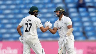 Highlights  Yorkshire Day v Worcestershire Day 1 [upl. by Eidroj]