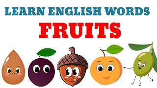 Fruits part 3 l preschool l Learn English Words spelling video For kidsampToddlers l [upl. by Arvo]