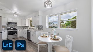 How To Edit Interior Luxury Real Estate Photos  HDR with NO FLASH [upl. by Queridas344]