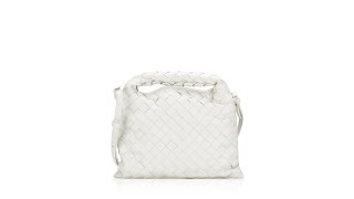 Bottega Veneta Nappa Intrecciato Mini Hop White [upl. by Roti]