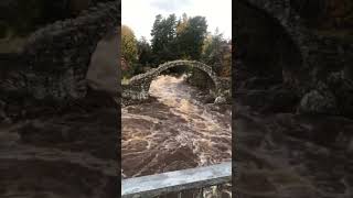 The Oldest Stone Bridge In Scotland  Carrbridge packhousebridge scotland vanlife nature [upl. by Edwards237]