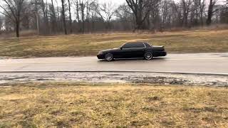 Manual swapped crown Vic street drift [upl. by Aihn]