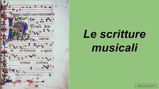 Scrittura musicale 01 [upl. by Mutua]