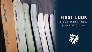 20242025 Elan Ripstick 102 and Ripstick 100 W Quick Review  Powder7 [upl. by Ellga544]