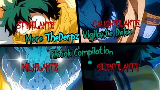 More TheDerpyz Vigilante Deku TikToks Compilation [upl. by Phenice]