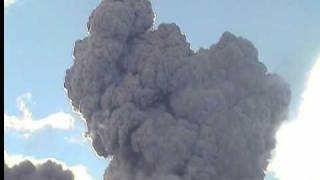 ERUPCION VOLCAN GALERAS [upl. by Eisle]