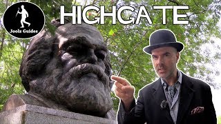 Highgate Cemetery and Pub Walk  London Walking Tour [upl. by Anika]