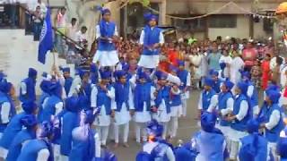 Dr Ambedkar Jayanti Celebration Girls Lezim Pathak Mazgaon [upl. by Marlyn]