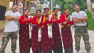 Jhumke Bulaki😍 kauradance magarculture khajuramagargroup nepalgunj banke [upl. by Nalepka]