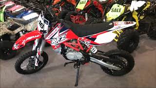 Apollo X16 125cc Automatic Dirt Bike Review In Red [upl. by Ylatfen]