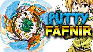 PUTTY GEIST FAFNIR  Upgrade your Geist Fafnir Beyblade Mod ベイブレードバースト 베이블레이드 버스트 [upl. by Ramedlaw]