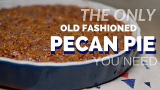 How To Easy Make Sweet Pecan Pie [upl. by Heyra]