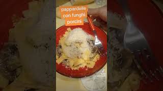 Pappardelle con funghi porcini [upl. by Doelling]