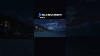 Aesthetic Skyin Gta 5 🥺 shorts gta gta5 grandtheftauto aesthetic nostalgia memories fyp [upl. by Sisely]