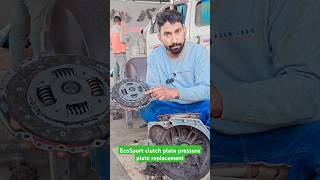 Ford EcoSport diesel clutch plate pressure plate replacementyoutubeshorts ytshort shorts [upl. by Ahsilrac51]