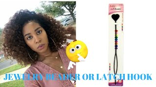 JEWELRY BEADER FOR CROCHET  HOW TO [upl. by Akenahc]